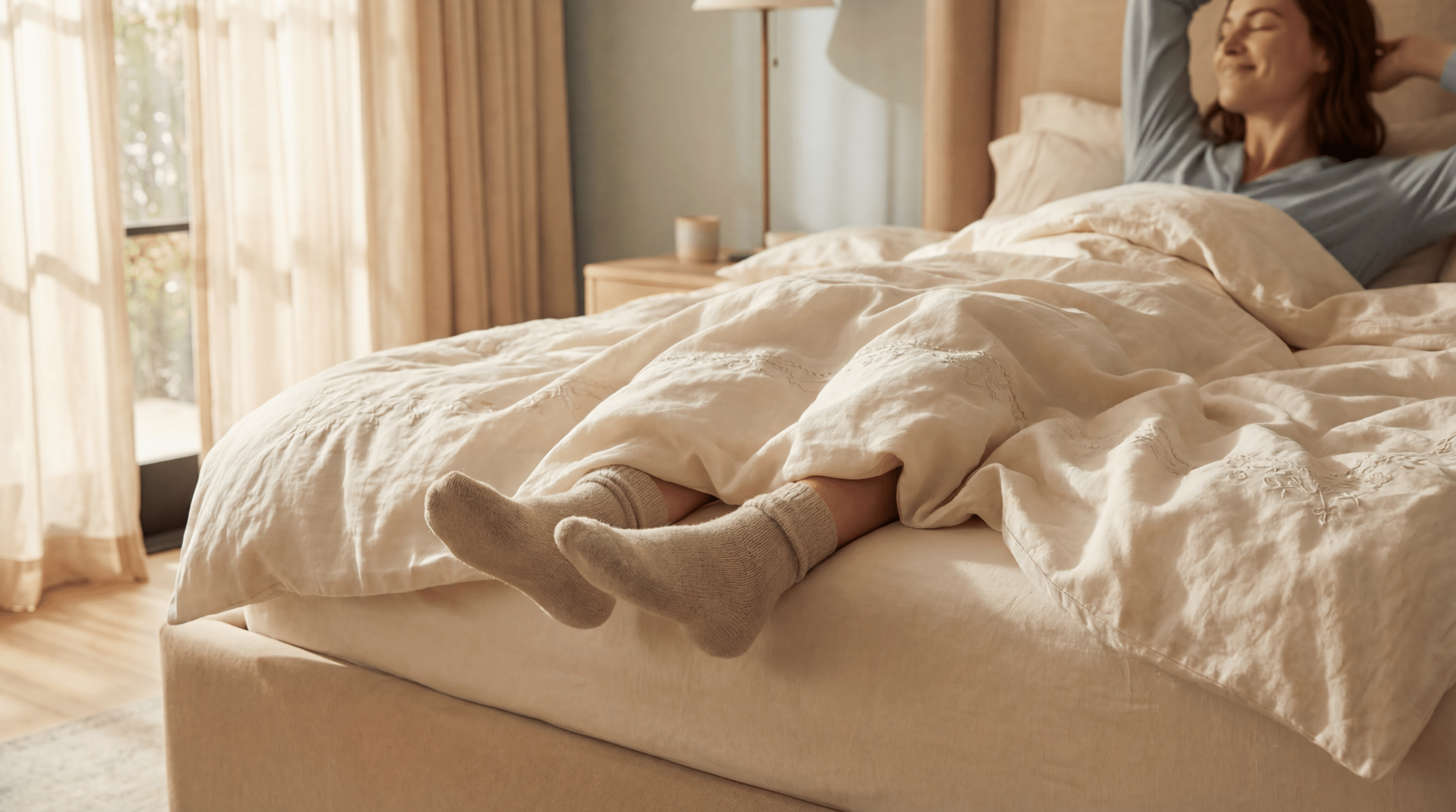 Alívio em 60 segundos: o movimento simples com os pés que você deve fazer antes de levantar da cama