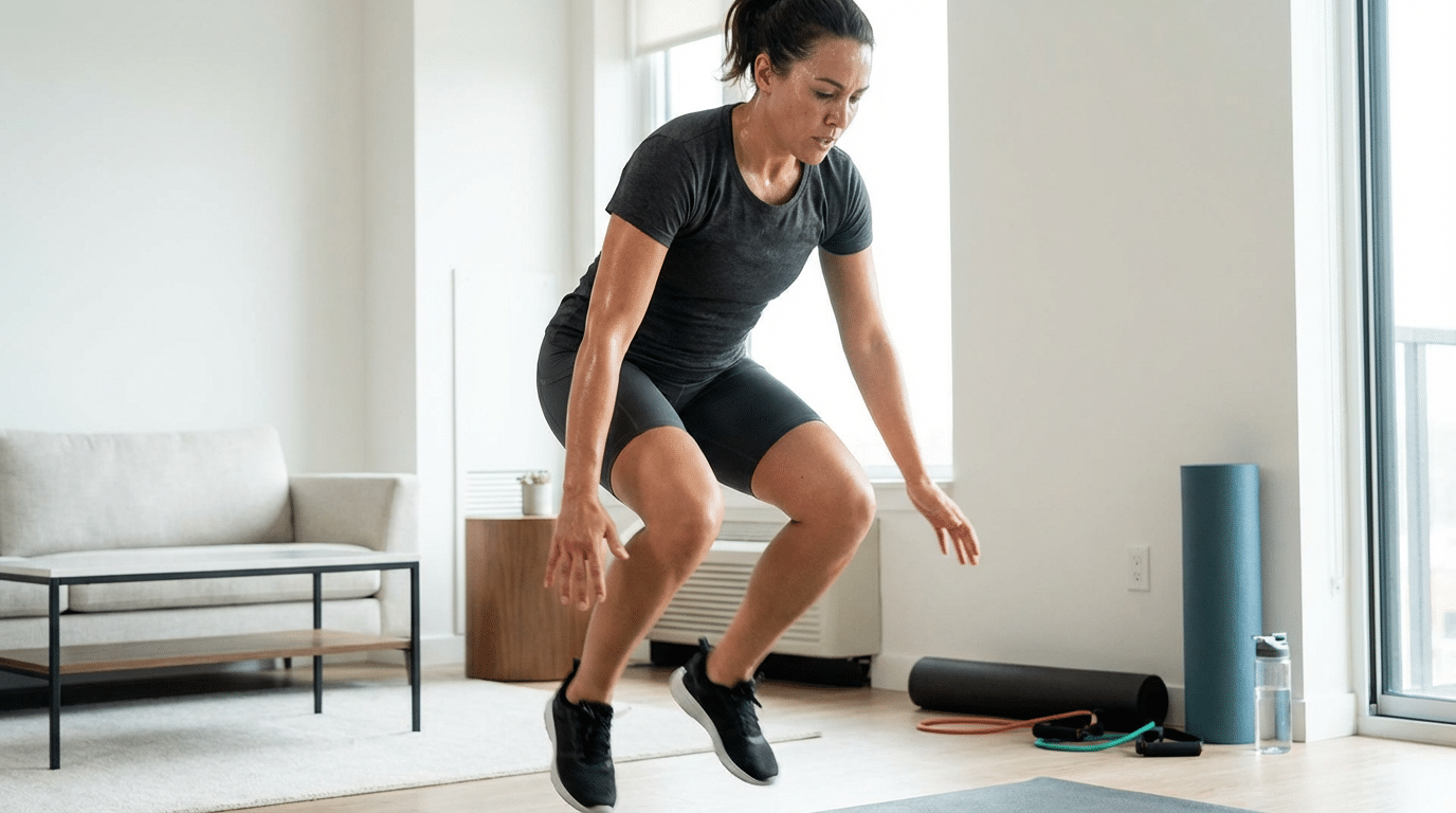 Os 3 melhores exercícios para aumentar a resistência do corpo sem sair de casa