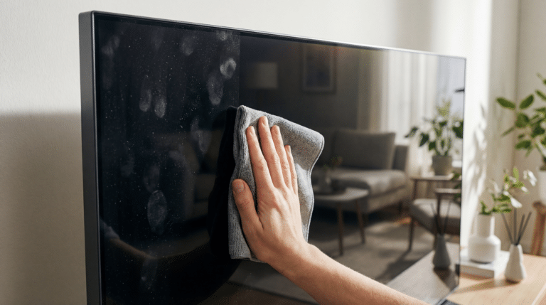 Limpeza TV Smart