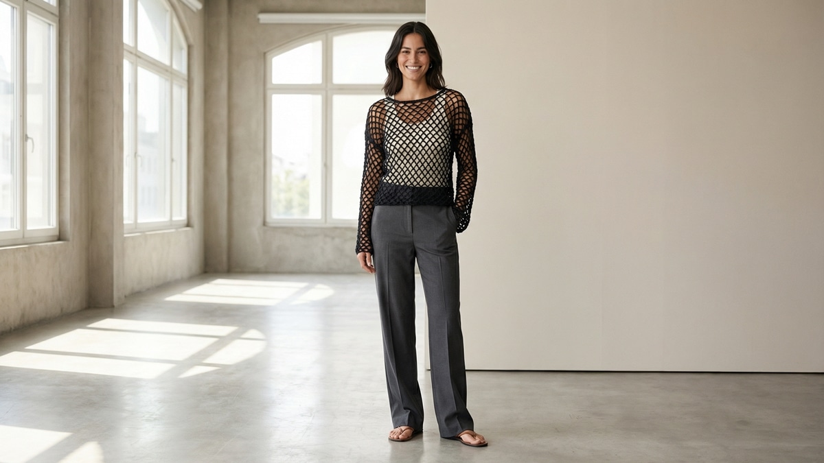 Aposte na elegância dessas blusas de crochê para um visual único