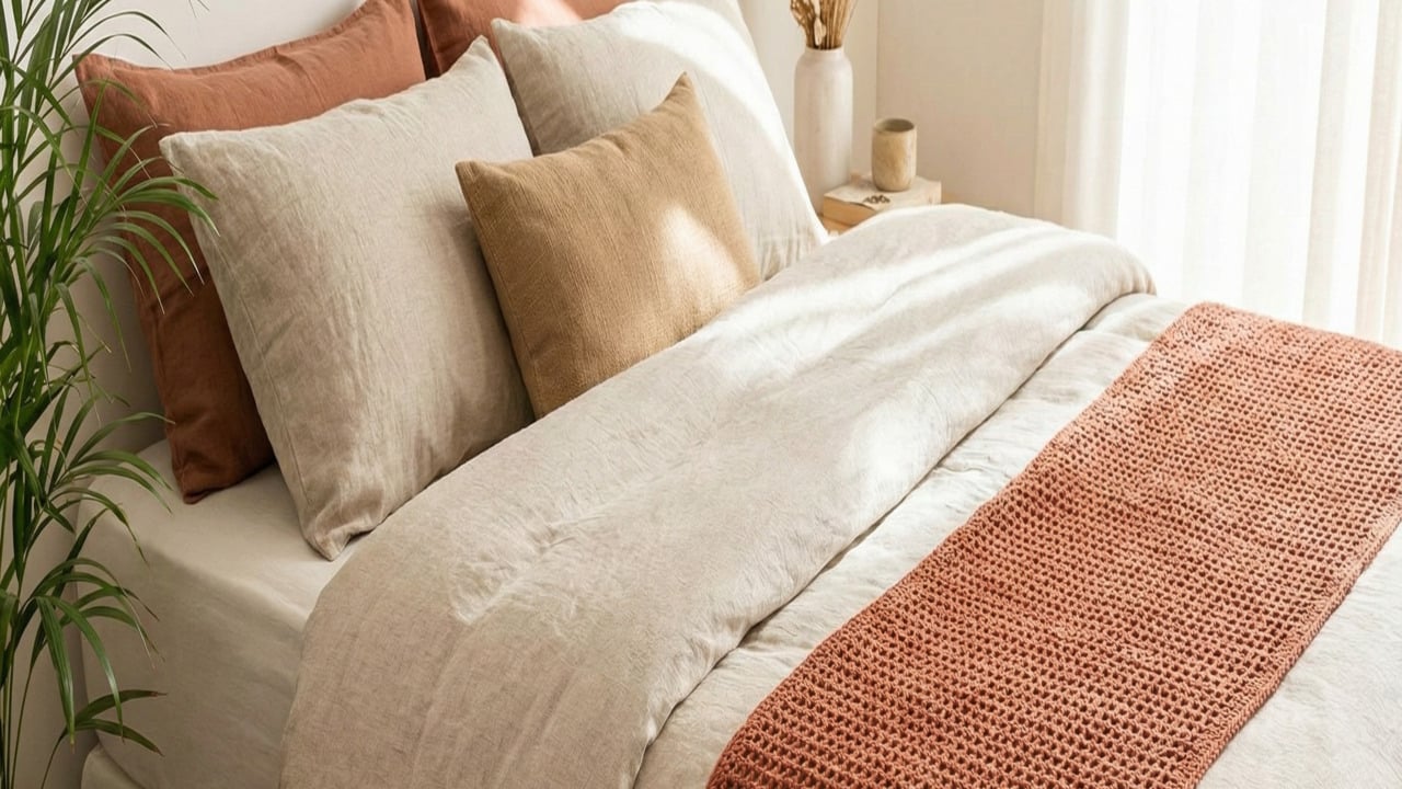 Camas aconchegantes, leves e belas com estas ideias de peseiras de crochê artesanais