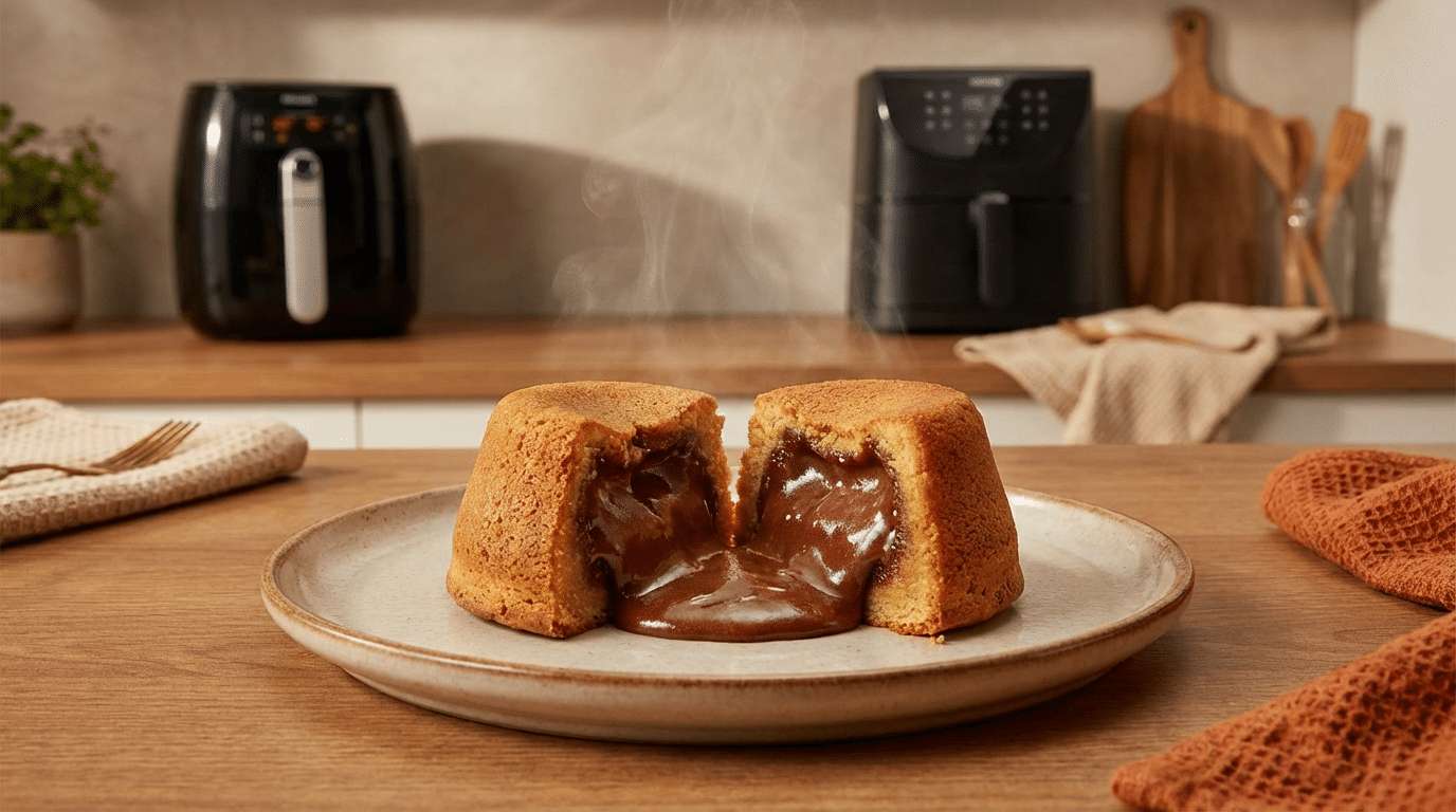 Sobremesa na Air Fryer: Descubra 3 receitas rápidas que ficam prontas em 10 minutos