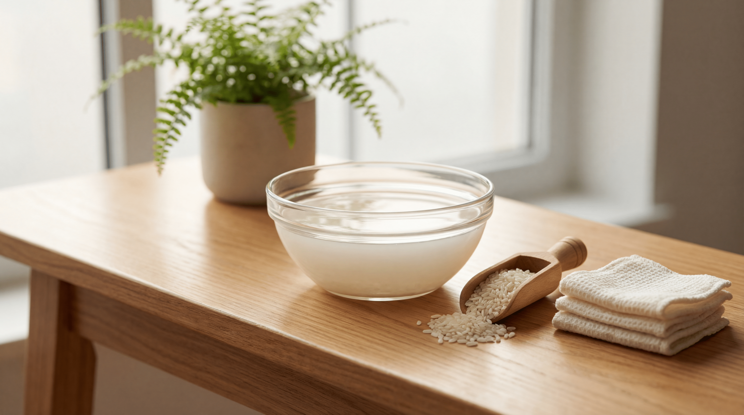Como usar água de arroz para clarear manchas e fechar os poros