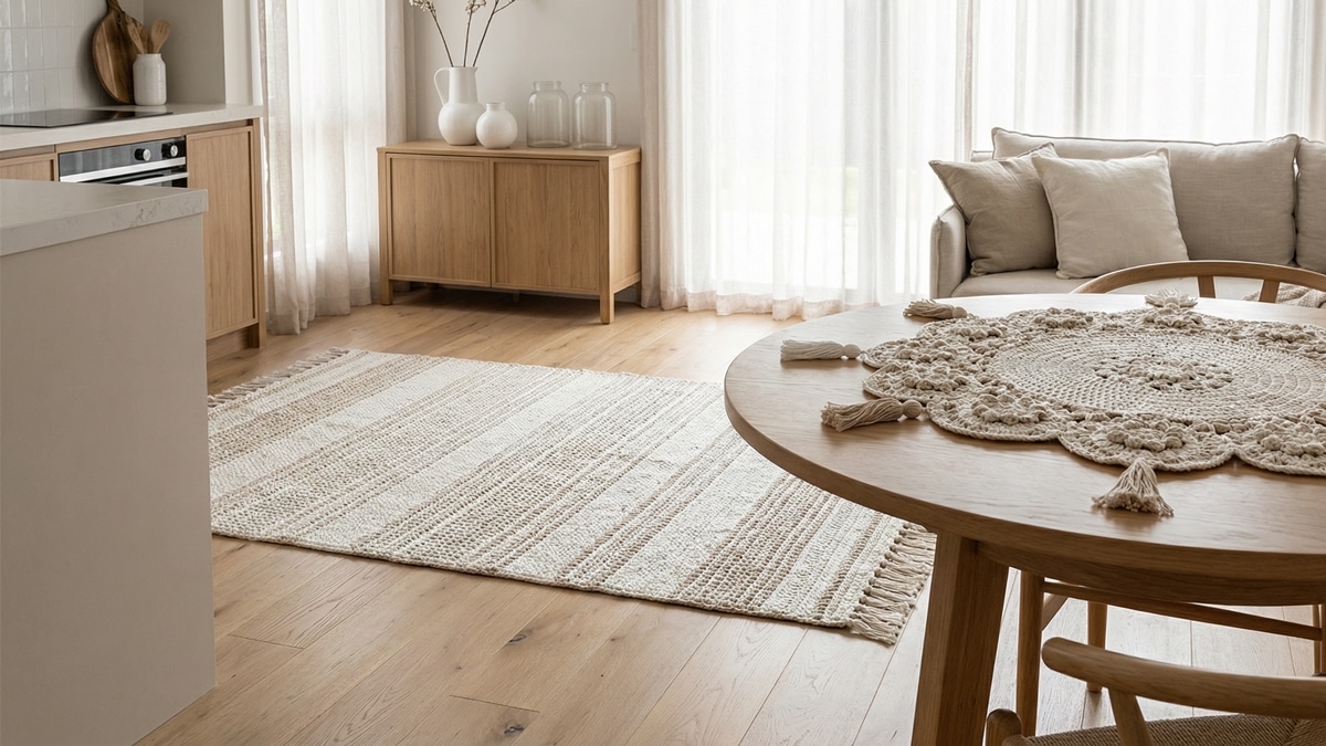 Transforme a sua decoração com tapetes e centros de mesa em crochê