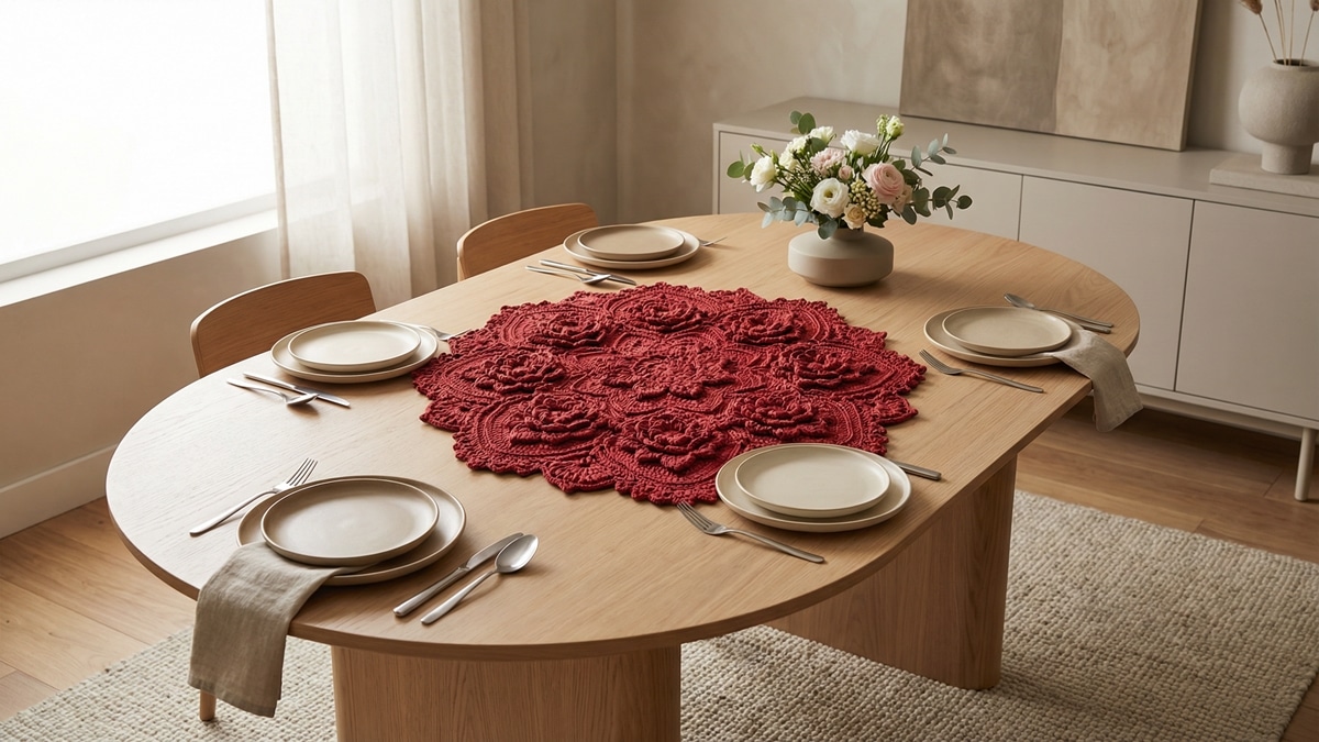 5 dicas para criar centros de mesa em crochê elegantes e lindíssimos