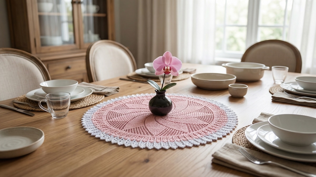 Confira 13 centros de mesa em crochê que nunca saem de moda