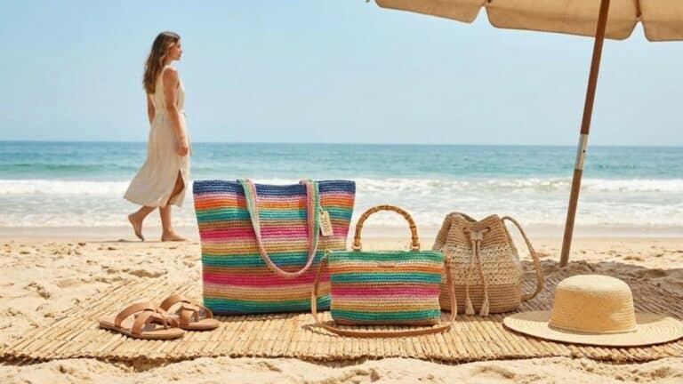 Bolsas de crochê para ganhar destaque no visual tropical do verão em 2026
