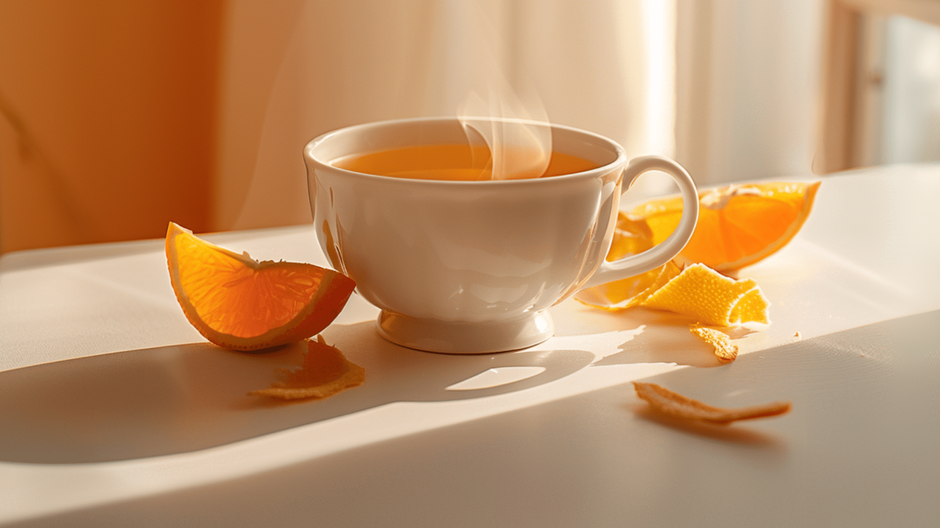 Chá de casca de laranja: rico em antioxidantes e um poderoso digestivo 