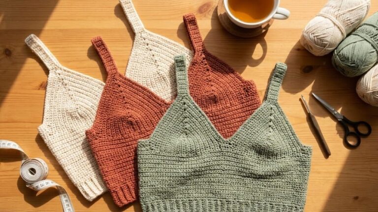 Cinco modelos de cropped de crochê fácil para iniciar seu primeiro projeto