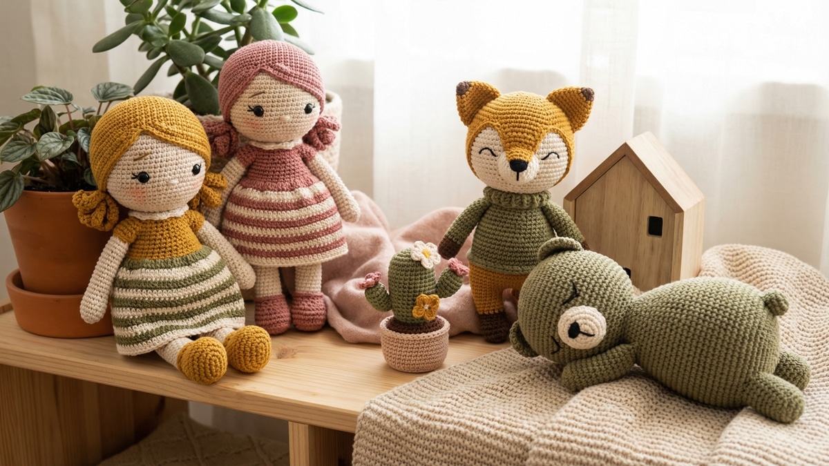 Mergulhe no universo dos amigurumis e veja ideias que vão te conquistar