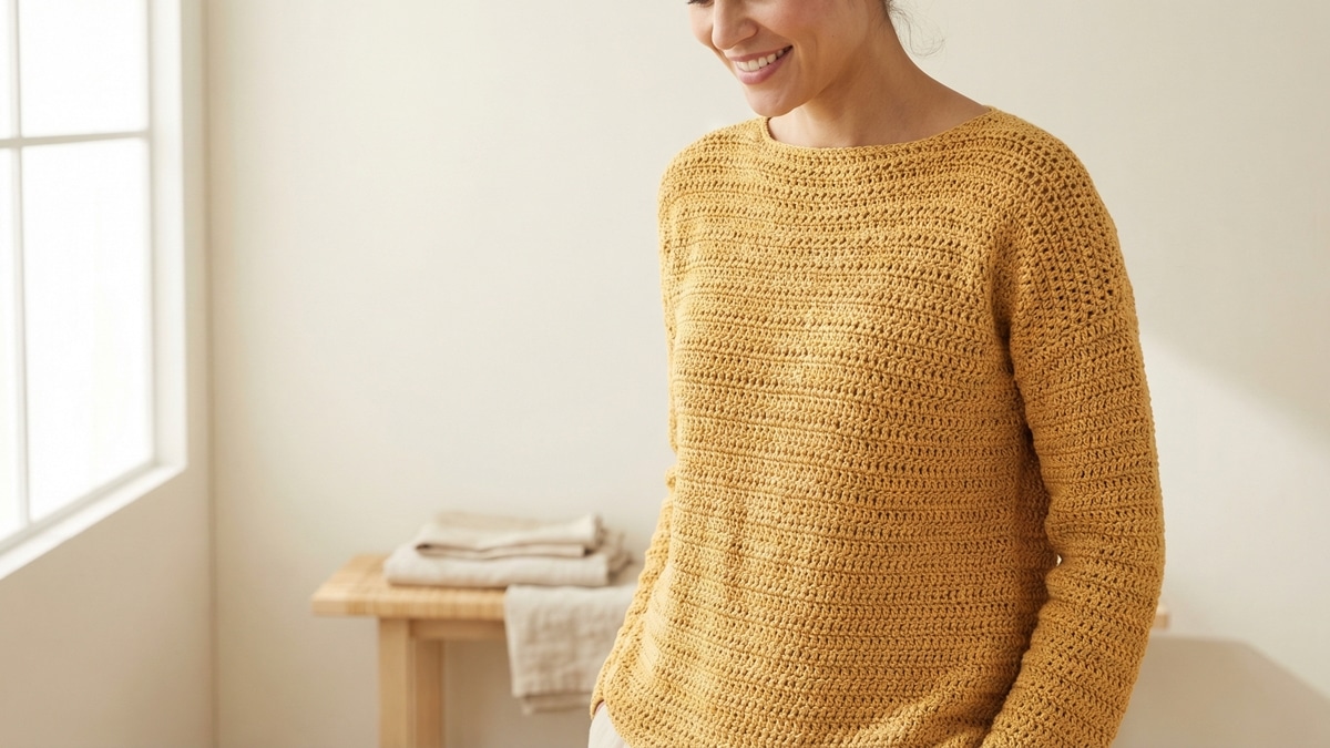 Renove o look com 15 blusas de crochê fáceis e gráficos detalhados