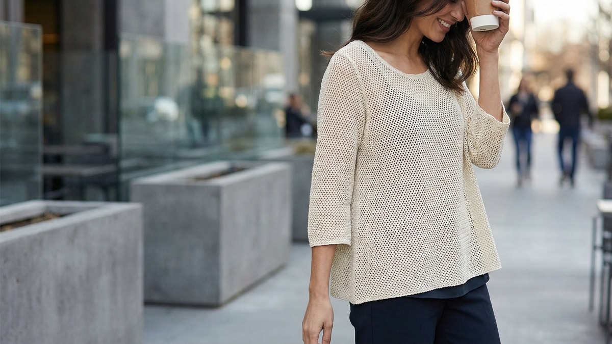 Aprenda a criar blusas de crochê para usar em qualquer ocasião