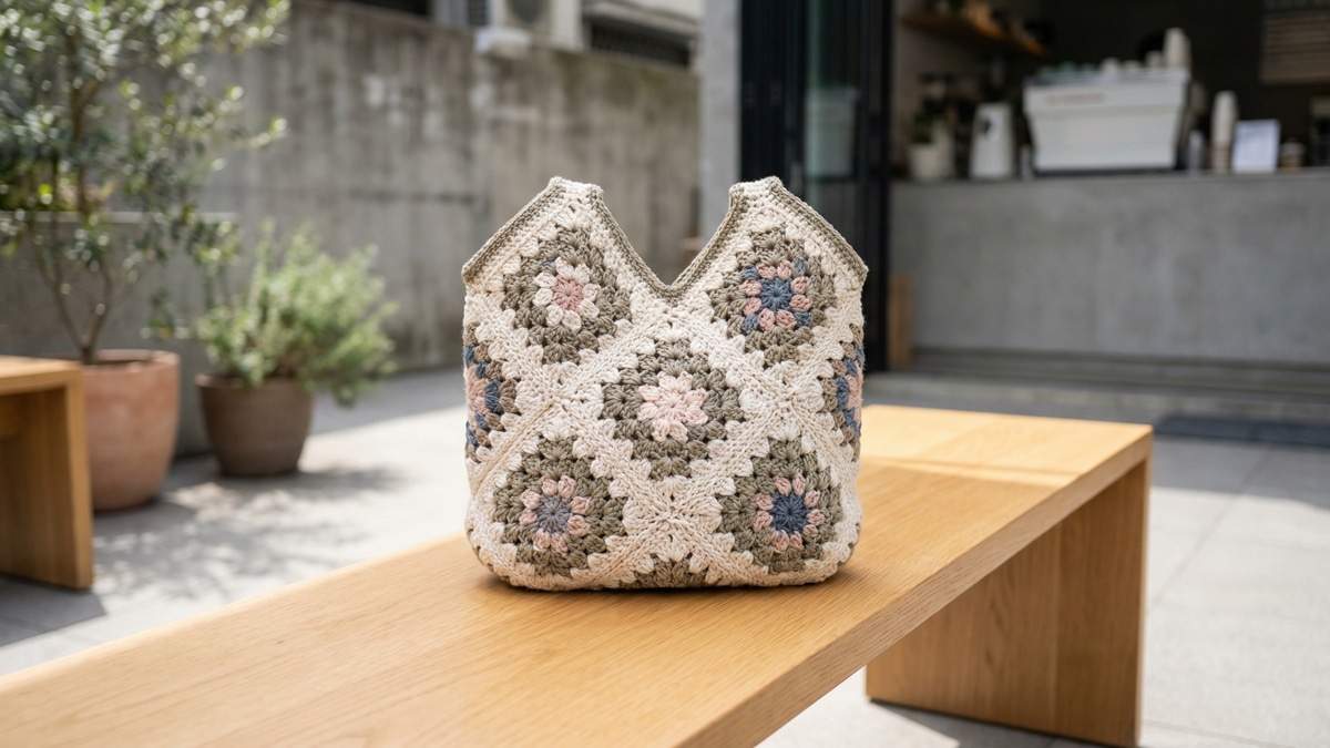 Inspire-se nestas 13 de bolsas de crochê com squares super criativos