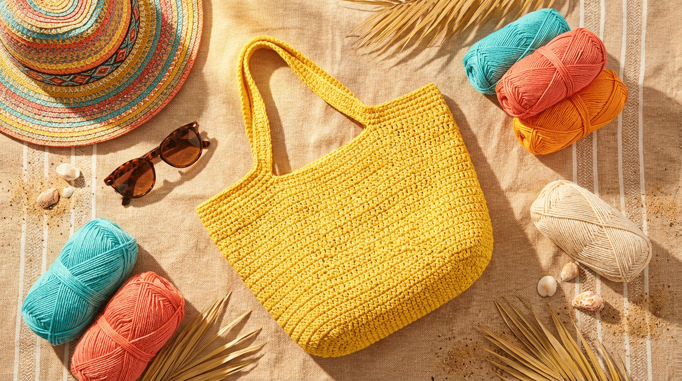 Bolsa de praia em crochê: 5 passos simples para fazer o acessório que é tendência no verão
