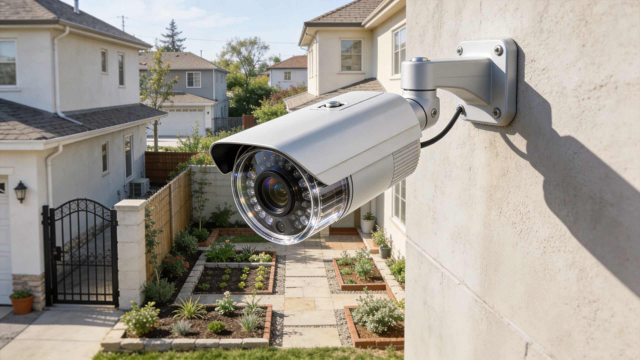 Câmeras de segurança no quintal: como instalar do jeito certo e evitar brigas com a vizinhança