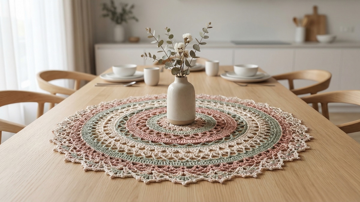 Os centros de mesa em crochê perfeitos para a sua decoração