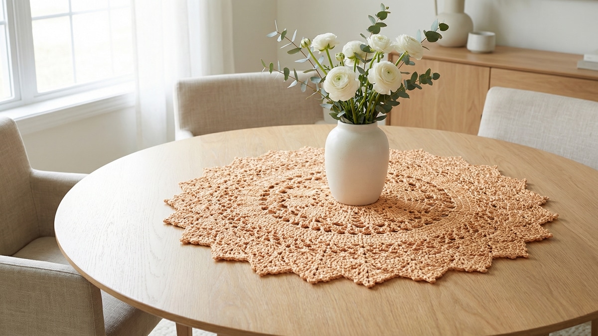 Descubra como criar os seus centros de mesa em crochê!