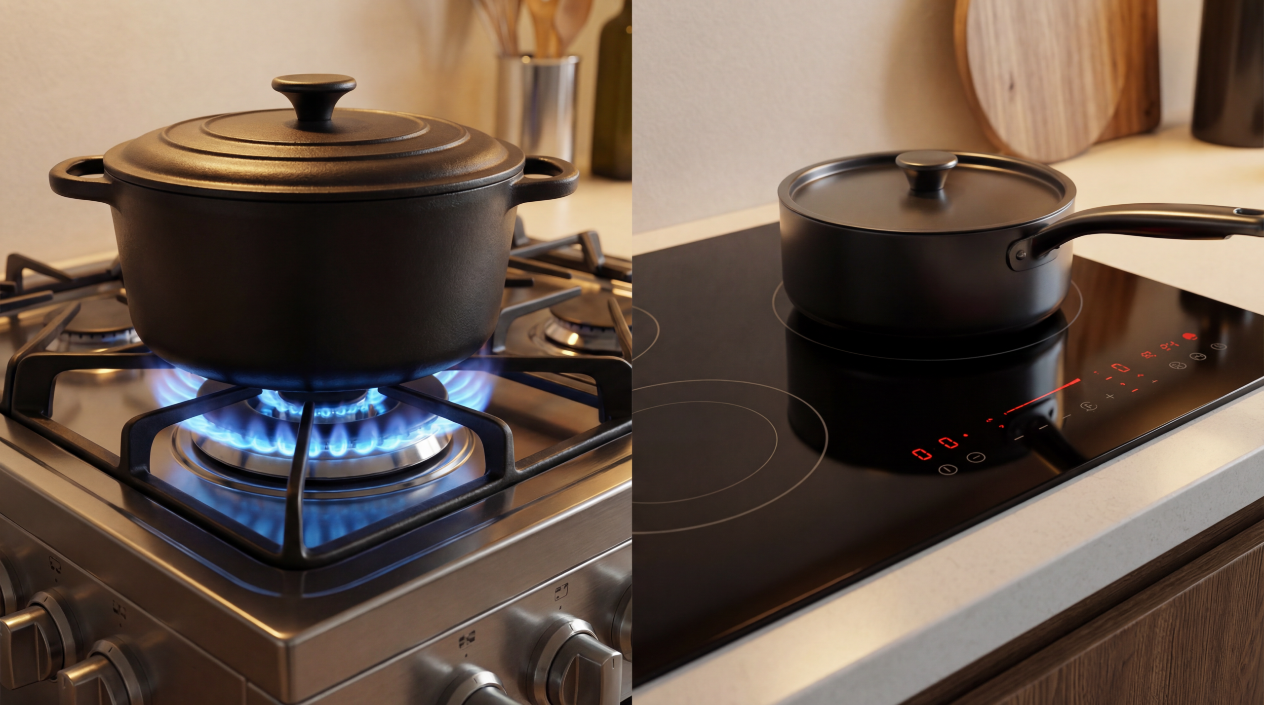Fogão de indução ou a gás: 5 diferenças fundamentais para quem planeja renovar a cozinha