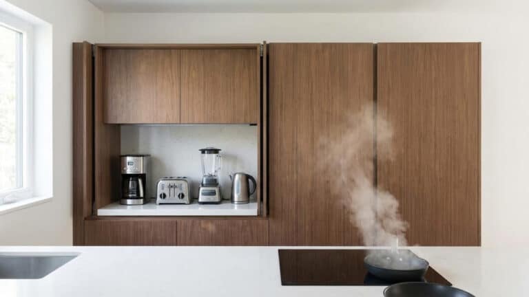 Adeus aos eletrodomésticos na bancada: saiba como ter uma cozinha organizada