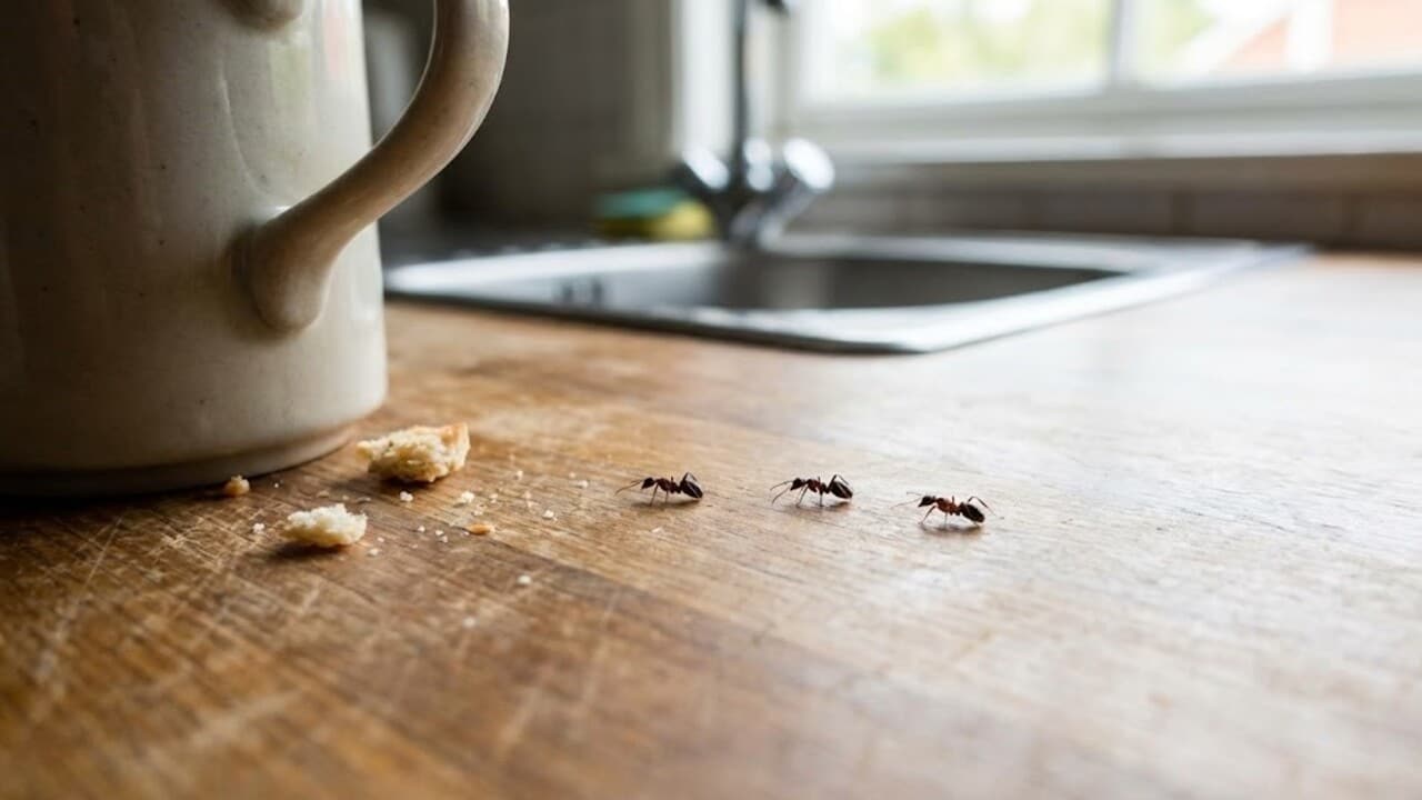O truque caseiro usado pelas nossas avós para espatantar formigas de açucar em casa