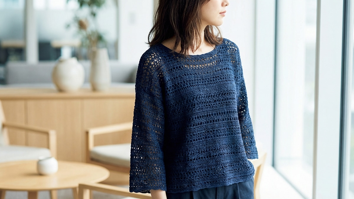Explore blusas de crochê atemporais para você usar em 2026