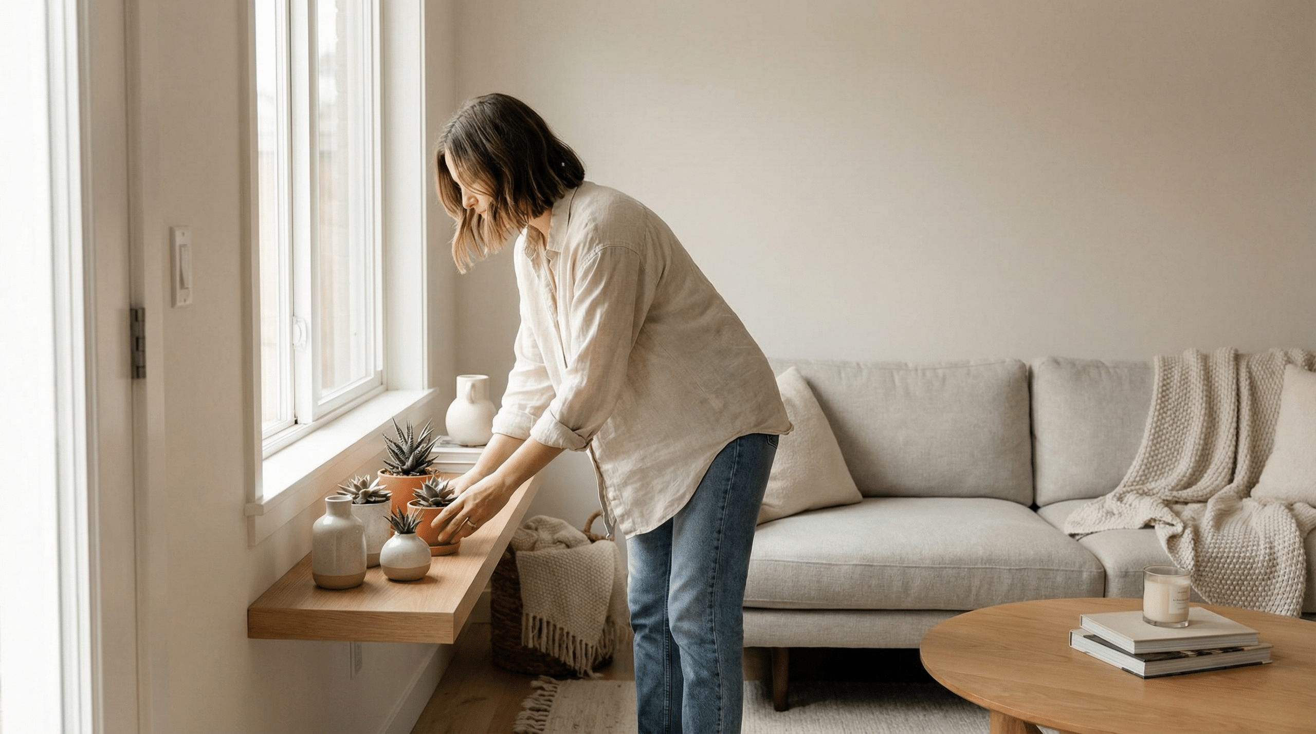 7 itens de decoração de sala simples que transformam o ambiente em minutos
