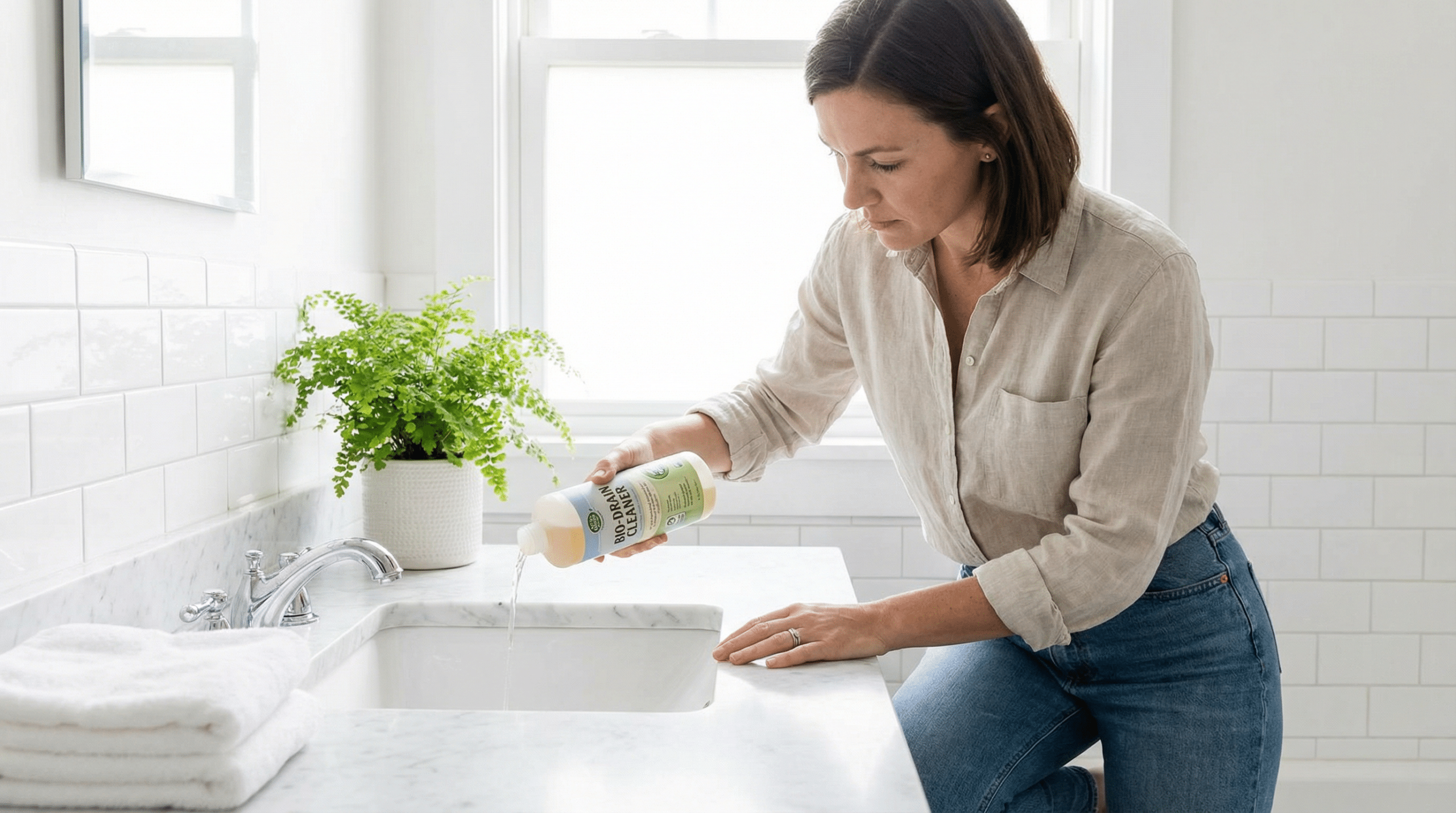 O ingrediente barato que elimina o odor do banheiro em minutos