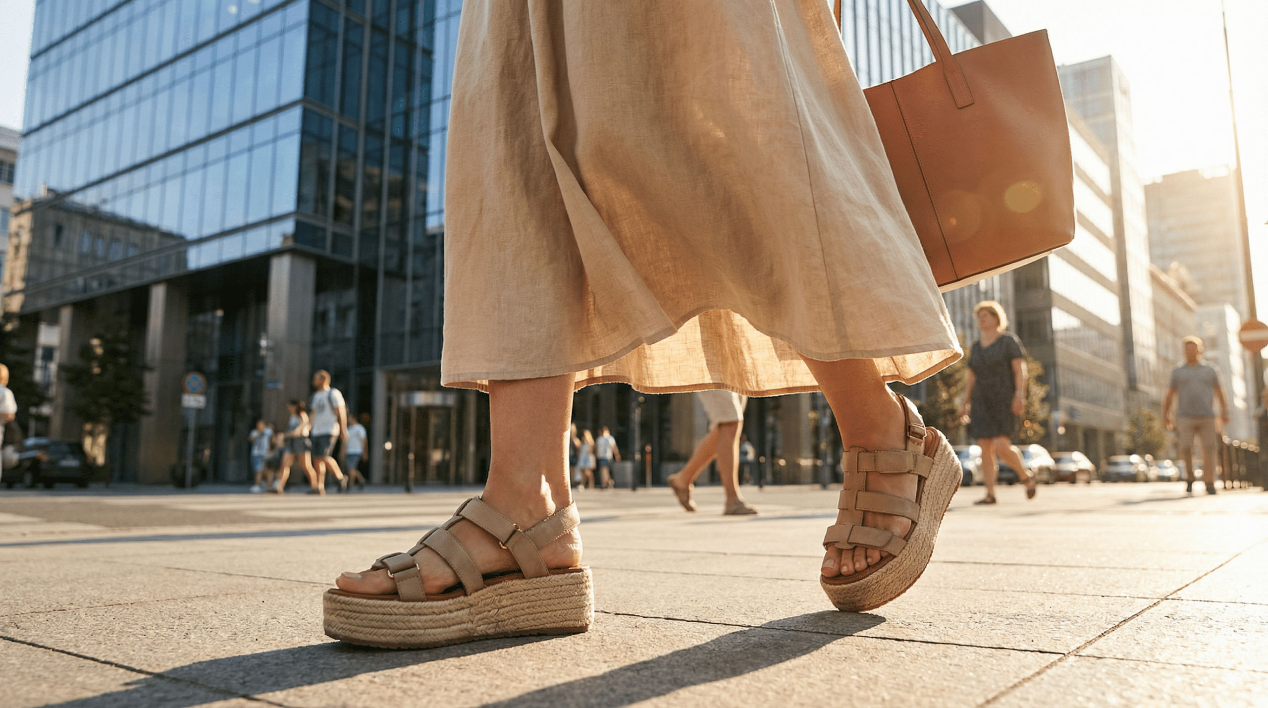 O chinelo de plataforma dos anos 90 volta com tudo para o verão