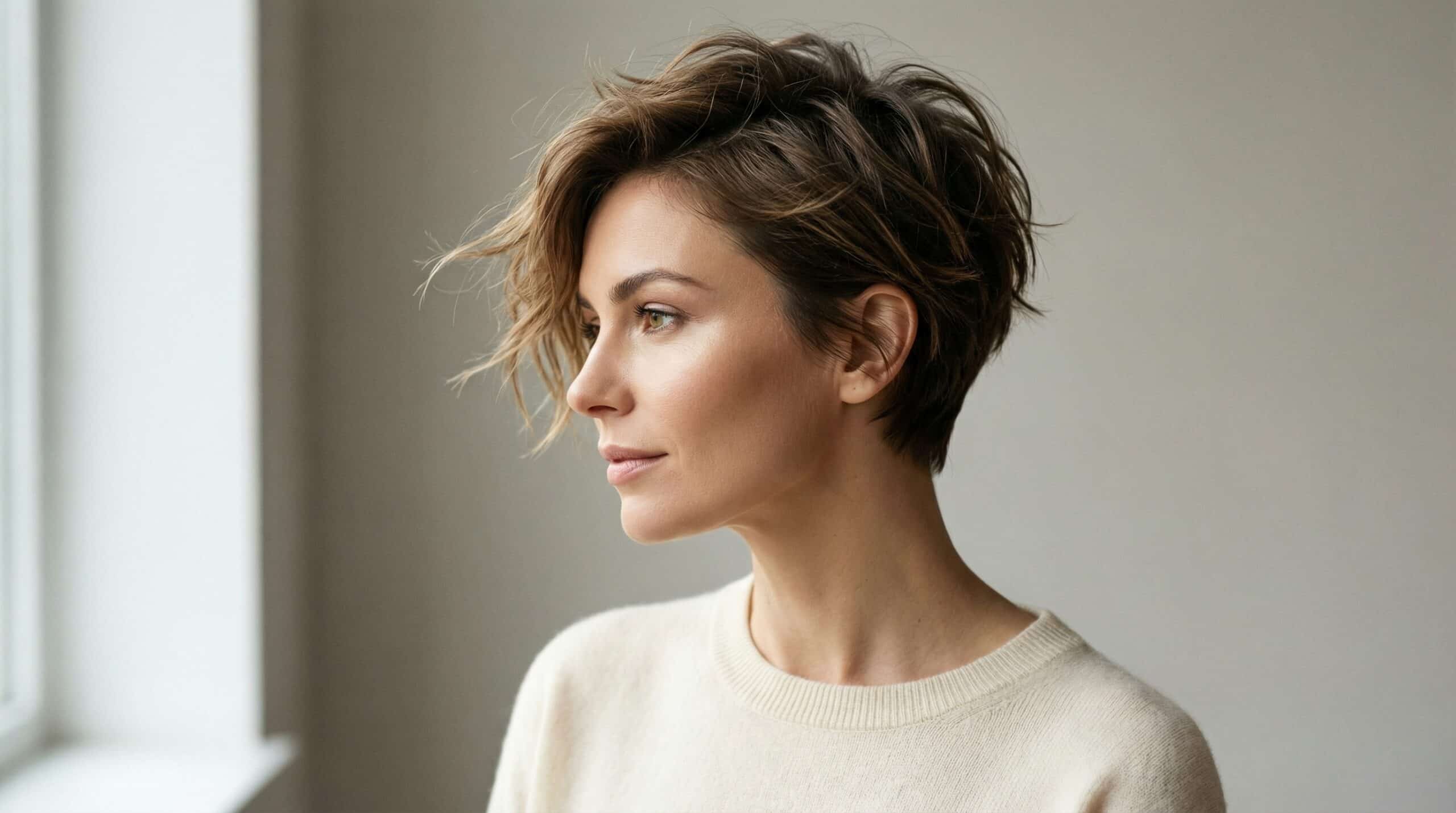 O corte de cabelo curto que virou febre para rejuvenescer o rosto