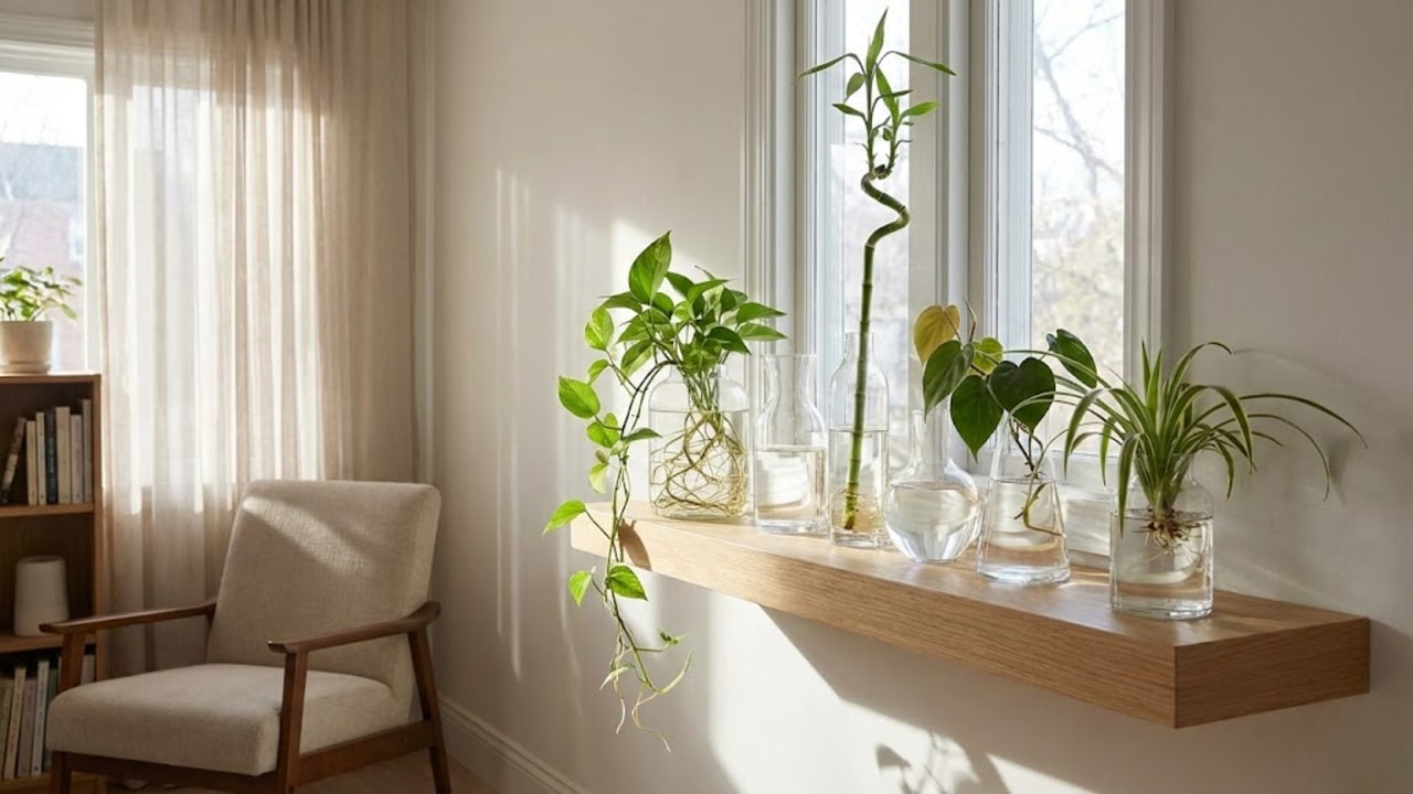 Cinco plantas que crescem na água para deixar sua casa cheia de vida