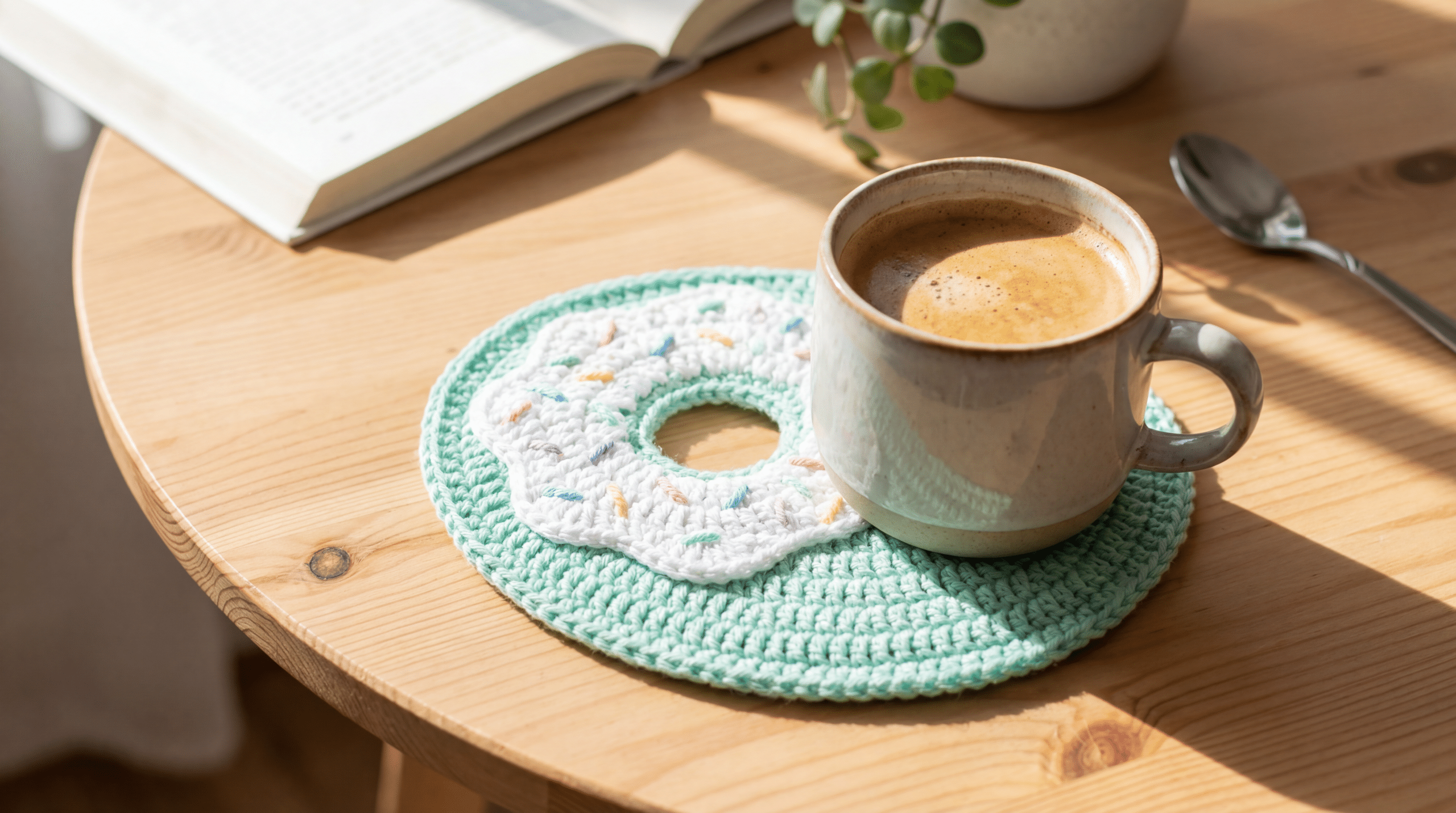 15 modelos de porta copos de crochê modernos para decorar a mesa posta