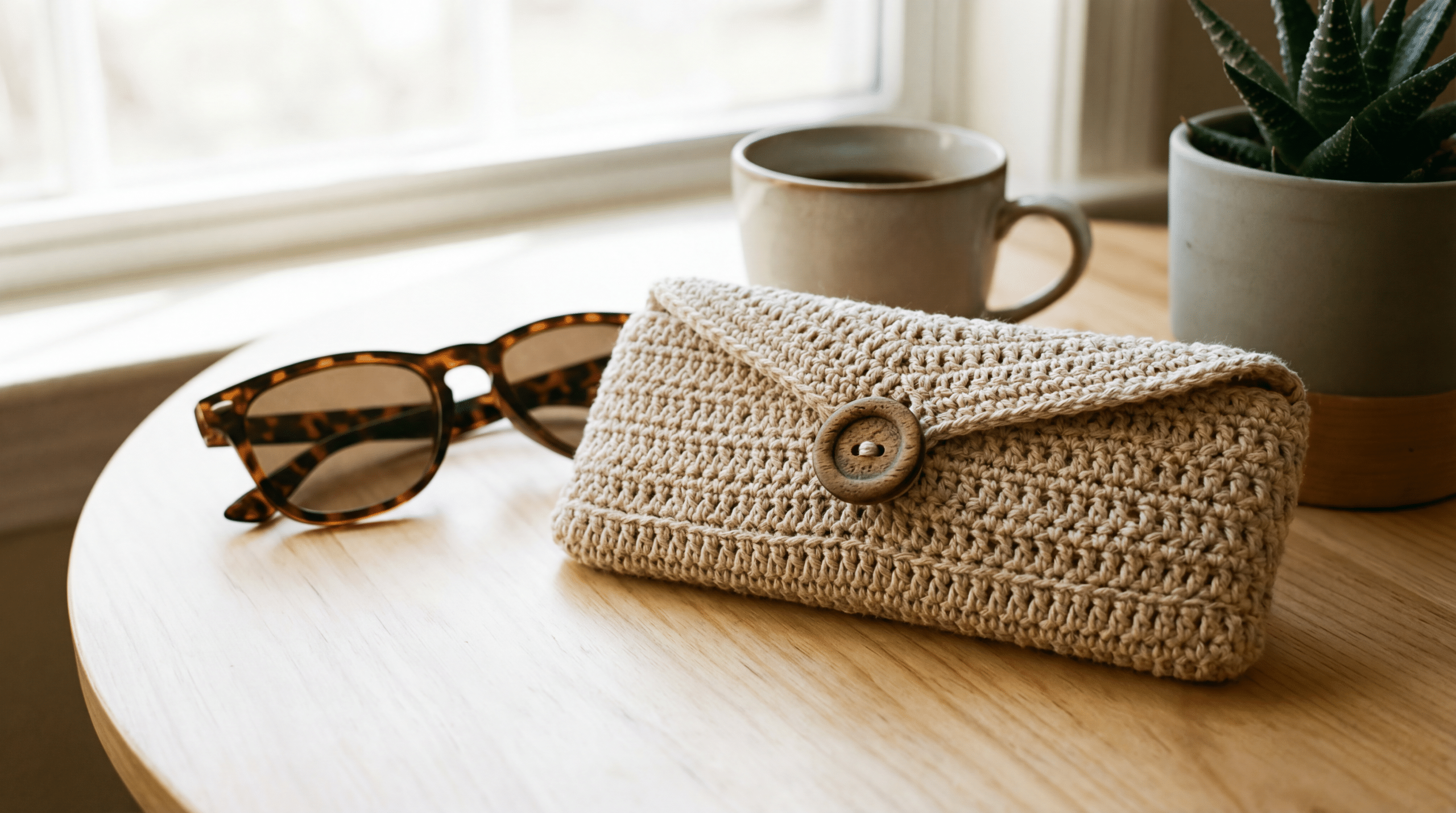 Porta-óculos de crochê: 21 modelos modernos para proteger suas lentes com estilo