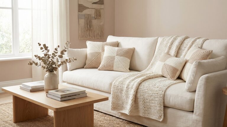 Explore ideias lindas de crochê moderno para mudar a sua decoração