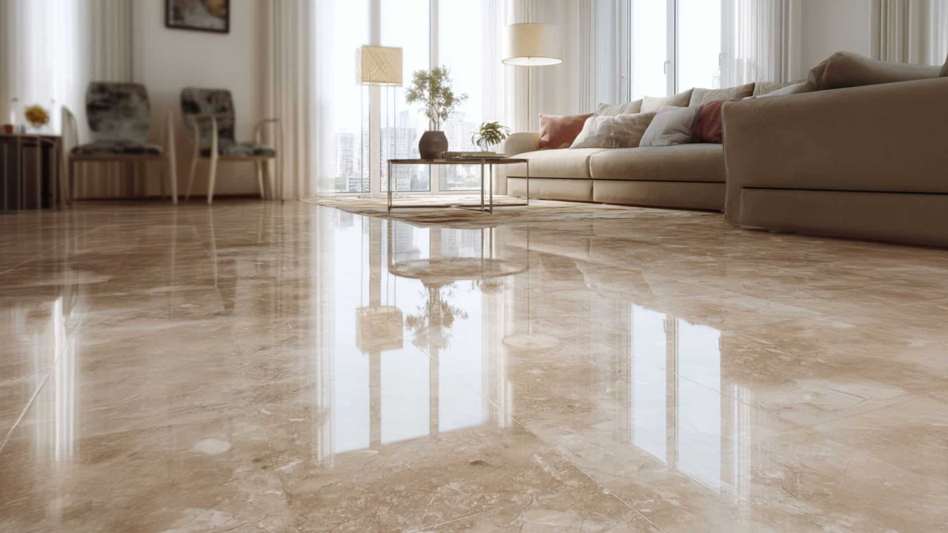 O truque pouco conhecido para deixar o porcelanato super brilhando e sem marcas ou machas!