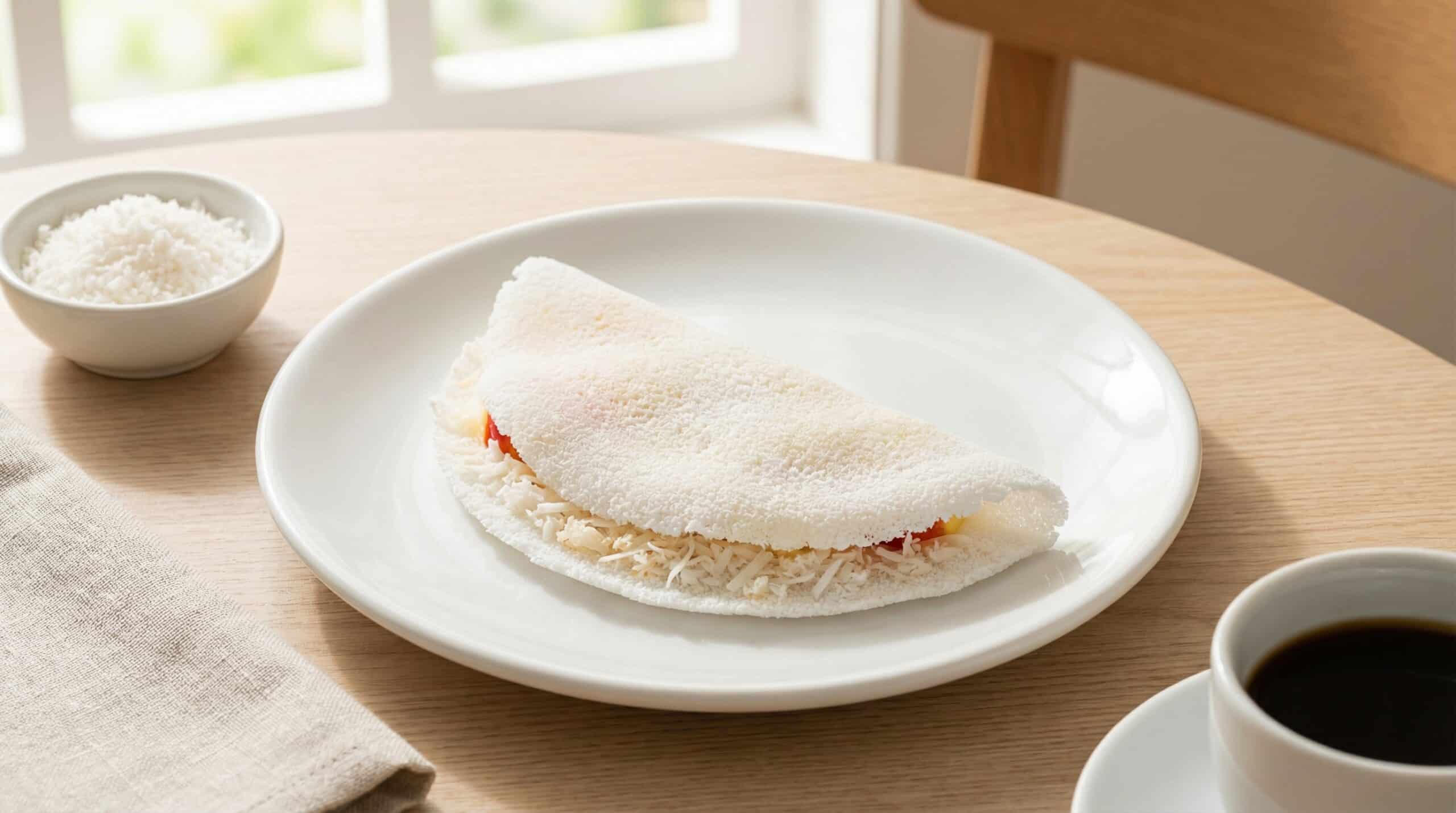 Como fazer tapioca molhadinha e molinha para substituir o pão francês no café da manhã