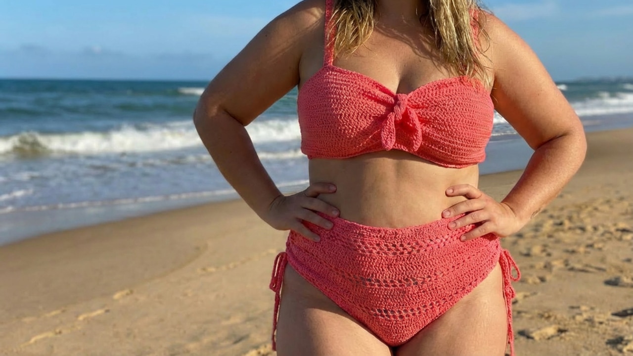 Biquíni de crochê plus size: como fazer o modelo que valoriza as curvas em 2026