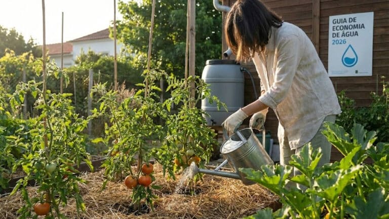 Cinco truques simples para economizar água no jardim em 2026