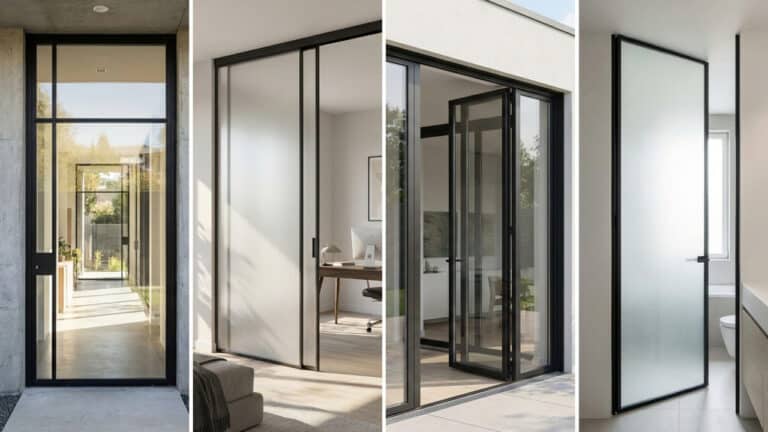 Adeus, portas de madeira: a tendência que vai iluminar sua casa em 2026
