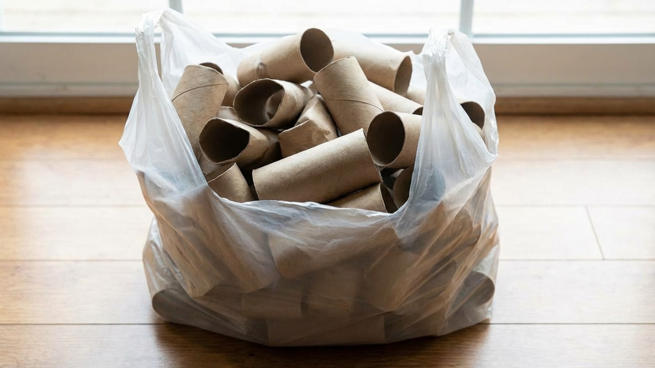 Rolos de papel higiênico vazios e a utilidade para o seu jardim de forma econômica