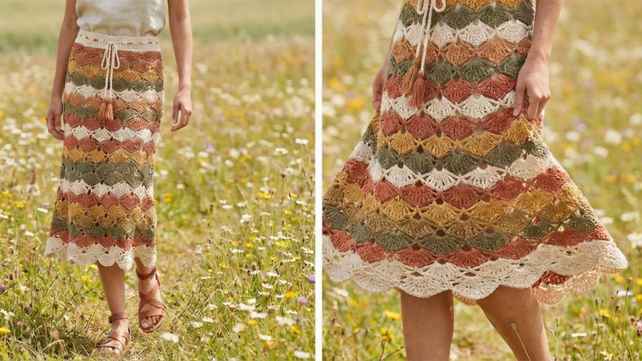 Saia de crochê: lindas opções para construir um look incrível em 2026