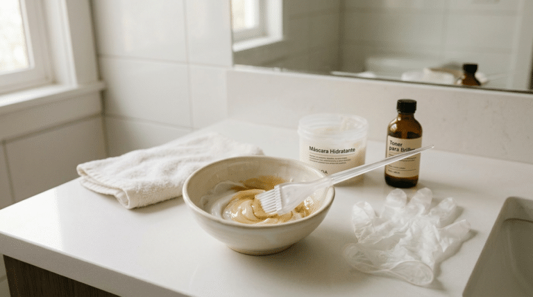INgredientes para a hidratação