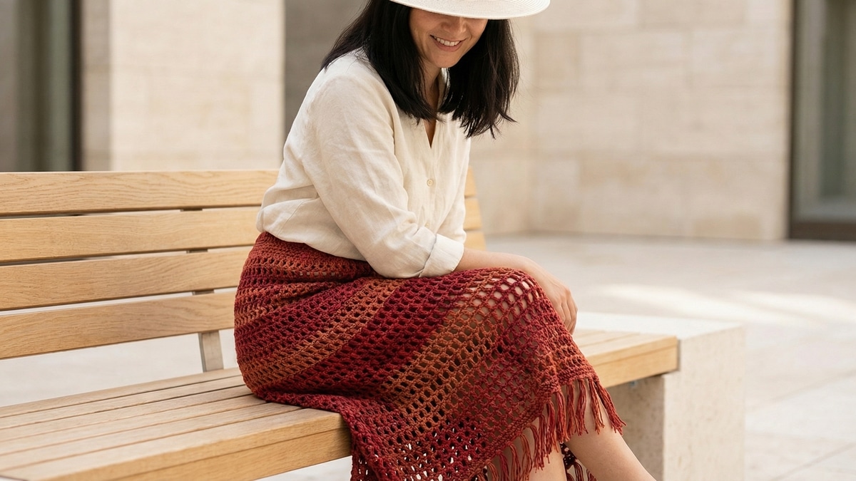 Atualize os seus looks com saias de crochê que encantam qualquer um!
