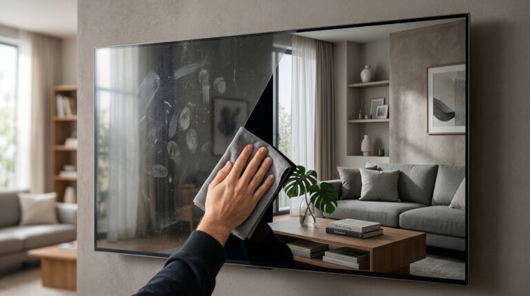 Como limpar a tela da sua TV e deixá-la como nova com apenas 1 ingrediente