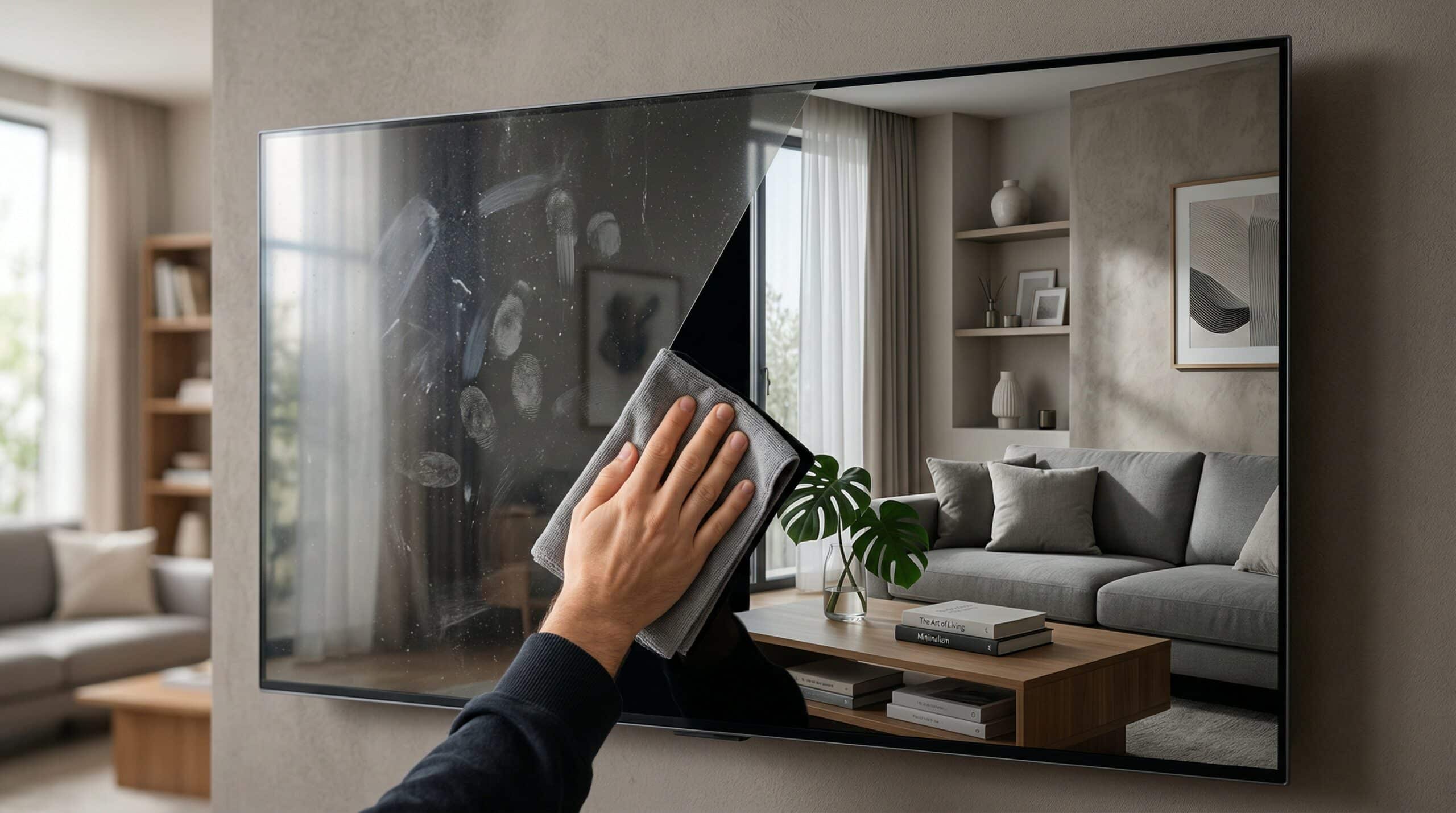 Como limpar a tela da sua TV e deixá-la como nova com apenas 1 ingrediente