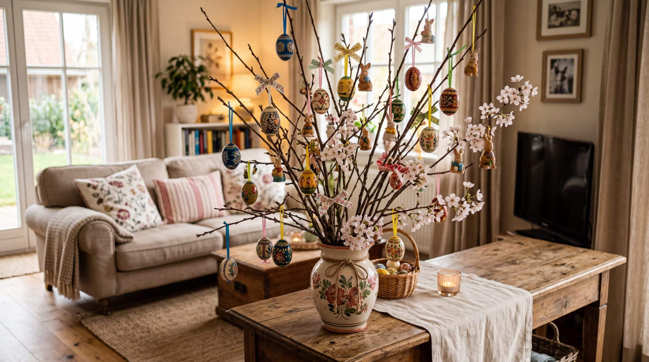 Decoração de Páscoa: ideias criativas para transformar a sua casa com elementos naturais