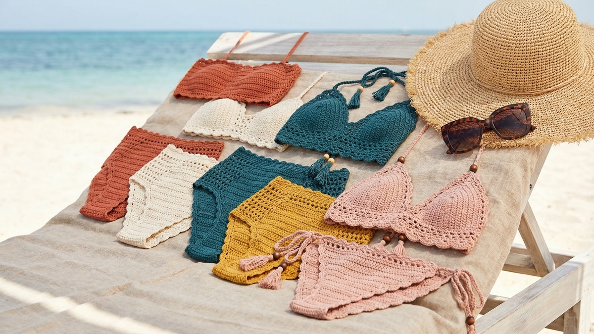 Veja 13 biquínis de crochê para brilhar muito nos dias de praia!