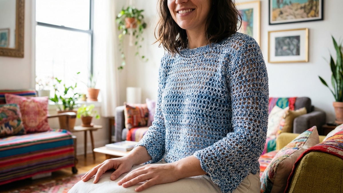 16 blusas de crochê fáceis e econômicas para transformar o seu visual
