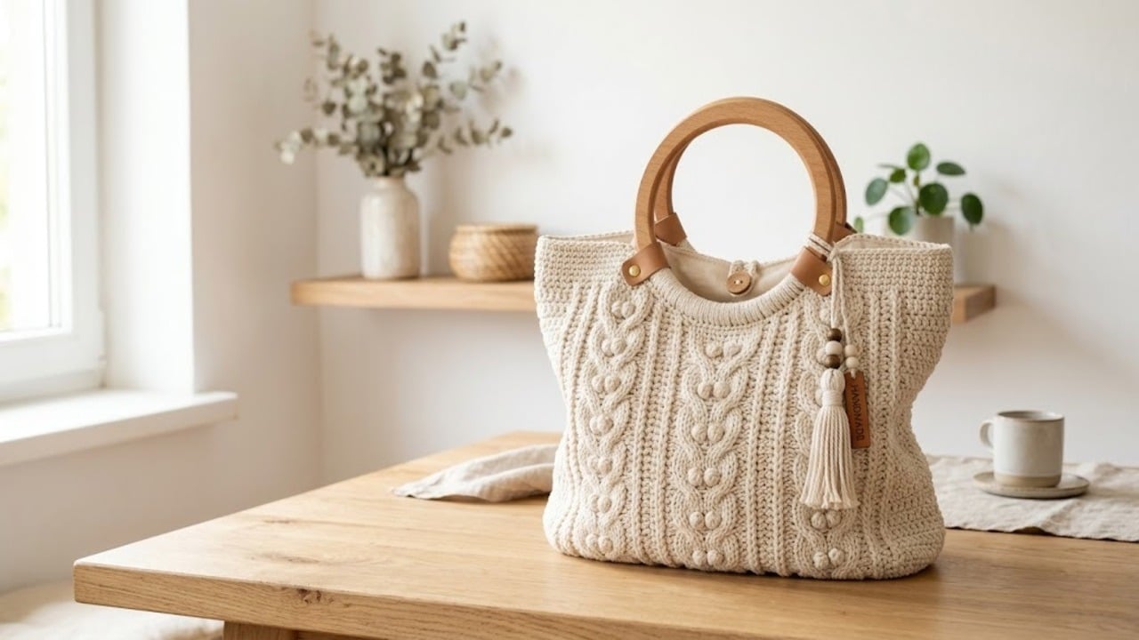 Bolsas de crochê elegantes para elevar o visual em 2026