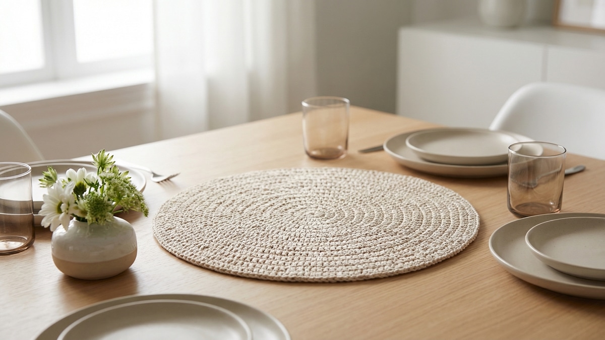 Elegância e charme com centros de mesa em crochê fáceis de criar