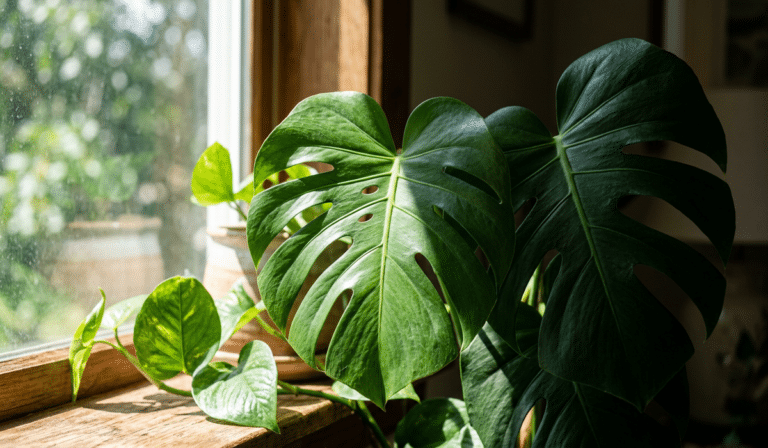 planta com luz na medidca certa